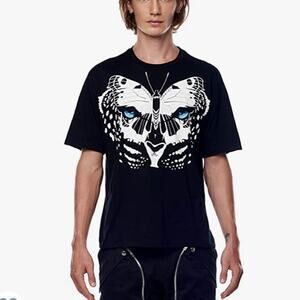 NEW Jonny Cota Bamboo Cotton Metamorphosis Butterfly Unisex Relaxed T-Shirt NWT